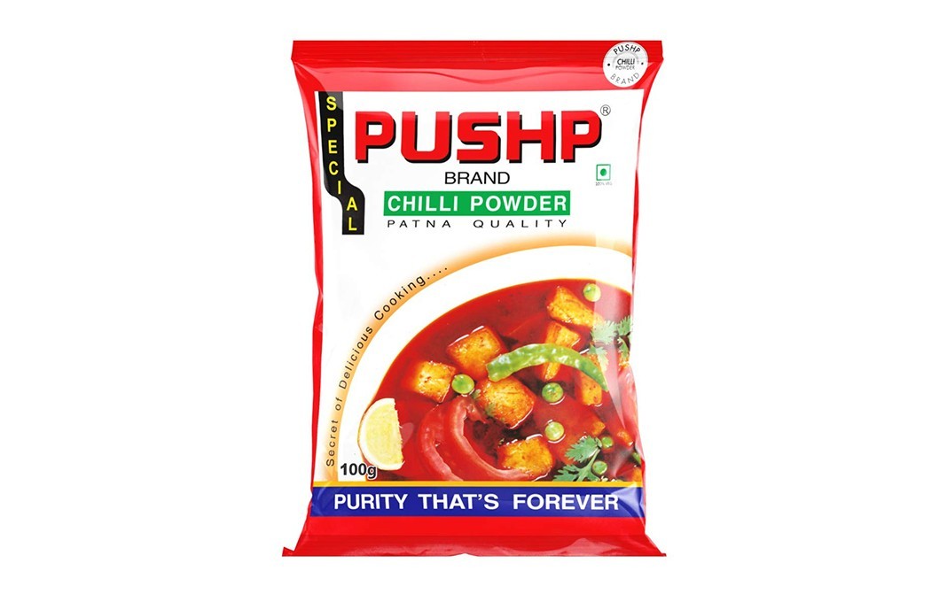 Pushp Chilli Powder Patna Quality   Pack  100 grams